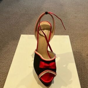 Charlotte Olympia open toe platforms